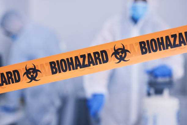 Professional Crime Scene Cleanup technician working in Great River, NY